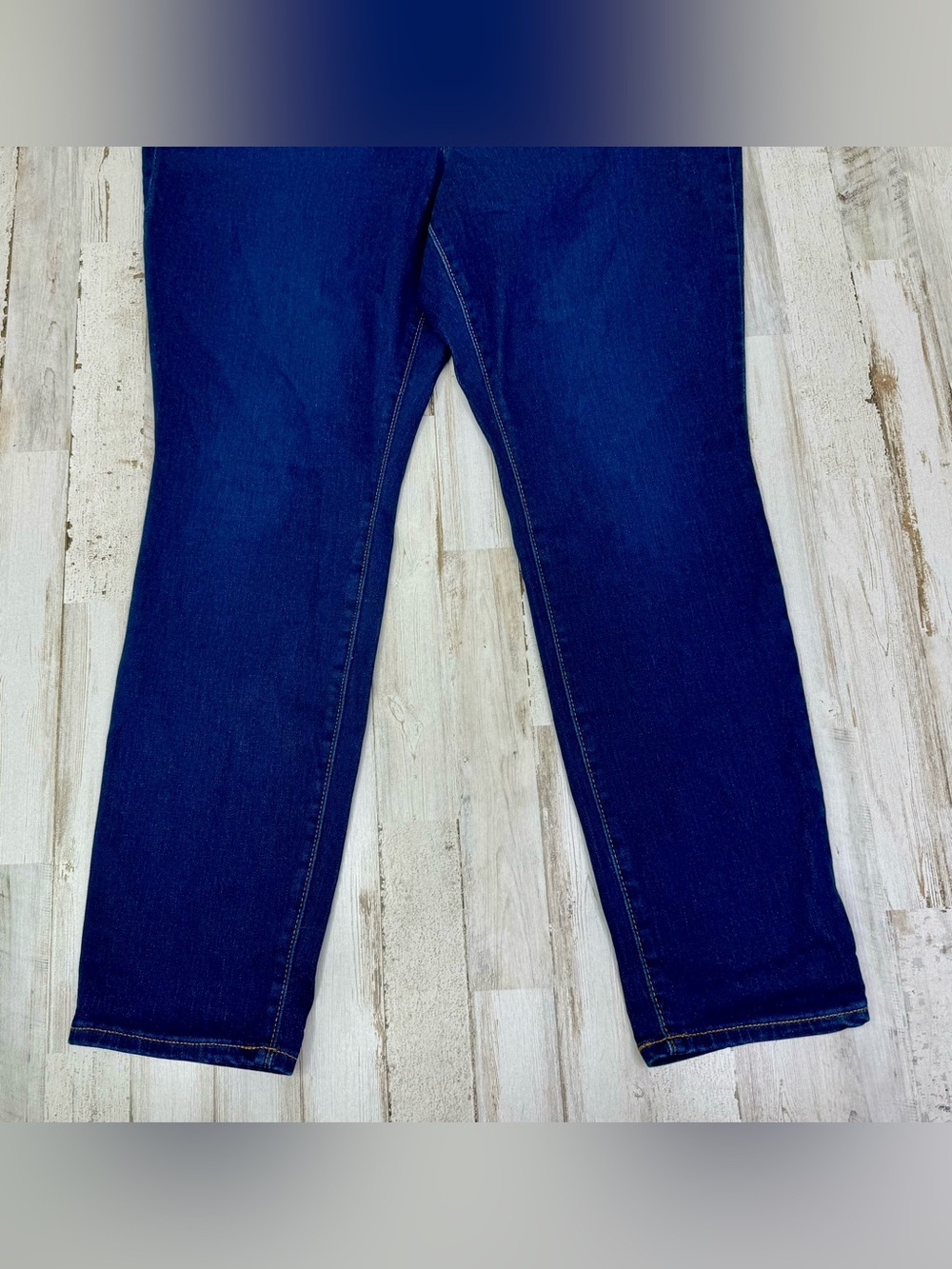 Old Navy Jeans Womens 14S Pop Icon Skinny Mid Rise Button Blue NWT - Picture 4 of 12